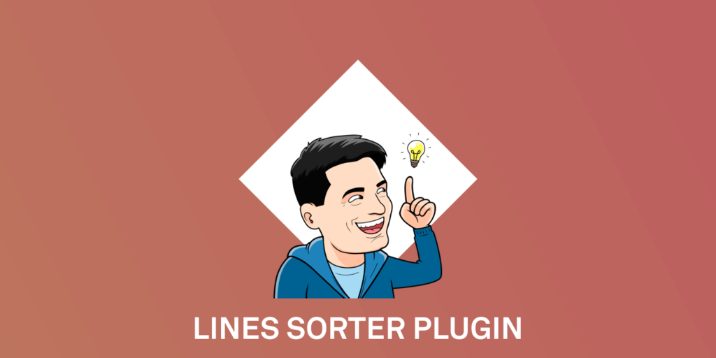 lines sorter plugin